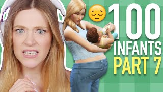 Can I Keep 10 Sims Happy At Once  100 BABY CHALLENGE SPEEDRUN  Part 7 [upl. by Quickel162]