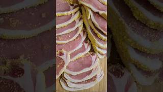 HOW TO MAKE PEAMEAL BACON FROM SCRATCH bacon homemadefood diyfood fromscratch cookingtutorial [upl. by Elleinet]