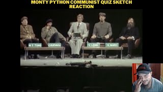 Monty Python Communist Quiz Sketch Reaction [upl. by Mccarthy66]