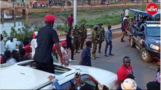 CONVOY YA BOBI WINE ESISINKANYE NEYA MUSEVENI KU NORTHERN BYPASS ABA SFC NEBEZOOBA NEBA FOOT SOOJA [upl. by Iman939]