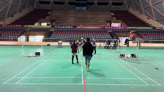 District Badminton Championship 2024Senior’s Mix Doubles SFinalFaziL amp Hadia Vs Aumair amp Zinnia [upl. by Caldeira]