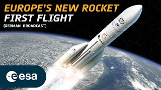 Erstflug der Ariane 6 Offizielle Übertragung [upl. by Llessur]