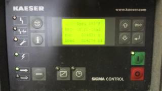 Kaeser BSD 60 60hp Rotary Screw Air Compressor 2 [upl. by Nairret]