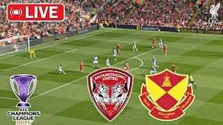 Selangor FC vs Muang Thong United Live Football  AFC Champions League 2024  Gameplay pes21 [upl. by Ayidah]