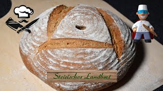 Steirisches Landbrot  Rezept Backprofi Ofner in Bauernbrotoptik [upl. by Chiles752]