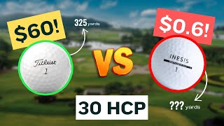 Are EXPENSIVE Golf Balls Worth it for High Handicappers [upl. by Chandler]