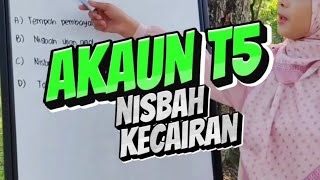 Prinsip Perakaunan Tingkatan 5 Nisbah kecairan  Percubaan SPM 2023 Kedah [upl. by Eisej]