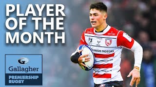 Louis ReesZammit  December Player Of The Month  Gallagher Premiership 20192020 [upl. by Trilbie573]