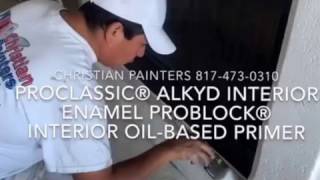 ProClassic® Alkyd Interior Enamel ProBlock® Interior OilBased Primer  SherwinWilliams [upl. by Adamsun]