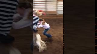 Girl gets bucked off horse [upl. by Richards]