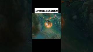 TRYNDAMERE PENTAKILL  TRYNDAMERE GUIDE S14  LOL MONTAGE tryndamere shorts leagueoflegends [upl. by Eilloh]