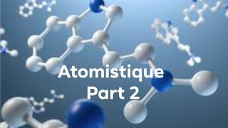 chapitre 1 chimie SNV L1 ATOMISTIQUE PART 2📍 [upl. by Ninnette]