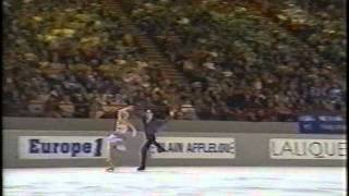 FusarPoli amp Margaglio ITA  1998 Trophée Lalique Ice Dancing Free Dance [upl. by Ariuqahs]