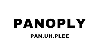 Panoply shorts short pronunciation vocabulary gre toefl ielts [upl. by Zeni]