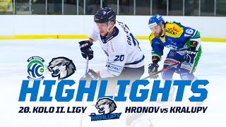 20 kolo  HC Wikov Hronov vs HK Kralupy  2 liga 202425 Highlights [upl. by Barr]