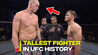 He Shocked Everyone With His Crazy Finishes  The 7ft MMA Giant [upl. by Bish]