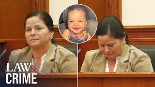 Accused Killer Babysitter Gets Emotional About Young Girl’s Last Day [upl. by Nivej191]