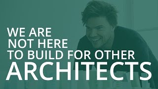 Starchitect Advice Bjarke Ingels [upl. by Otreblif660]