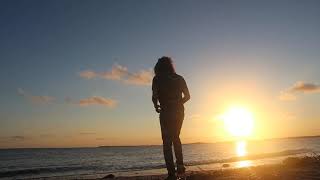 Sunset at the Beach it was magicalCotton Candy Sky [upl. by Naasar]