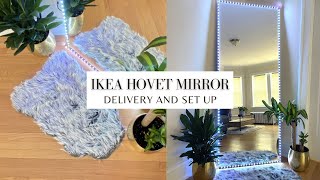 IKEA Hovet Mirror Delivery and Set Up [upl. by Nosnej]