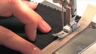 How to Sew a Hem Tape Finish  A Fashion Design Lesson Preview [upl. by Anderegg]