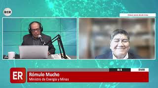 MINISTRO RÓMULO MUCHO ANALIZA BENEFICIOS DE PROYECTOS MINEROS [upl. by Novy]