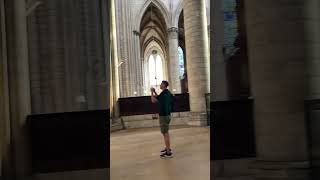 Inside Rouen Cathedral Unesco [upl. by Lexie]