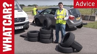 Cheap tyres versus expensive tyres  What Car [upl. by Nary919]