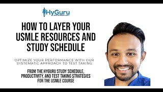 How to Layer Resources and Create A Study Schedule for the USMLE  Best USMLE PASSFAIL Study Plan [upl. by Kerry]