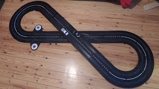 Testing an old slot cars track from Speedking Road Racing with cars from Carrera GO [upl. by Service]