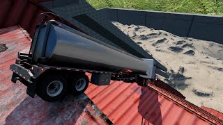 Death Stairs Jump BeamNG Drive [upl. by Aramal76]