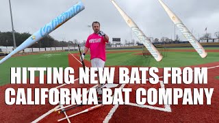 Hitting the New California 1piece Bats [upl. by Cath478]