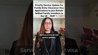 Priority Service Update for UK Spouse Visa Entry Clearance Applications to the UK  Part 1 [upl. by Ahsela]