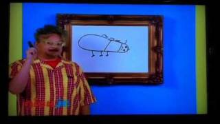 Mark Mothersbaugh Drawing a Potato Bug on Yo Gabba Gabba [upl. by Cleland834]