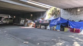 Oakland neighborhood sees crime spike near homeless encampment [upl. by Monk]