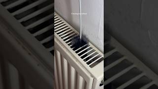 Cleaning my radiator 🧹 cleantok cleaning satisfying brush radiator home lifestyle viral fy [upl. by Nohsad]