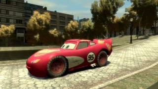 Lighting McQueen In GTA IV [upl. by Hairu403]