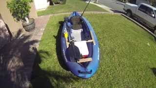 T Track system for inflatable Kayak [upl. by Braasch758]