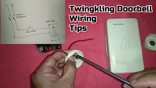 how to wire a doorbell [upl. by Orford926]