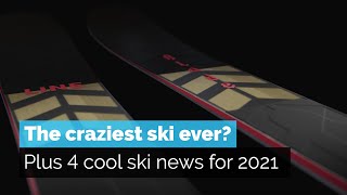 The Craziest Ski Ever Made Plus 4 Cool Ski News for 2021  Ispo [upl. by Notslah]