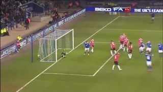 Leicester City 12 Huddersfield Town  Goals and Highlights  The FA Cup 4th Round 2013 [upl. by Tatia775]