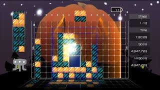 GOING BEYOND THE FINAL STAGE   Lumines Supernova  Challenge mode quotHolidayquot [upl. by Maggie]