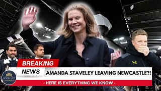 Amanda Staveley and Mehrdad Ghodoussi TO LEAVE NEWCASTLE UNITED [upl. by Annerol]