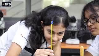 TIPS Coimbatore  Main Campus  Biological Lab Experiment  Grade 10 [upl. by Aivlys]