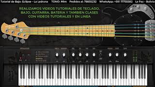 Tutorial ● BAJO ● Eclipse ▷ La Ladrona ✓✓✓ [upl. by Lukash944]