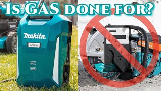 New Makita Tools Prove that Gas Powered Tool are getting outlawed [upl. by Nueormahc302]