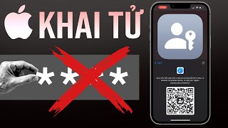 Apple PassKeys  Tham vọng KHAI TỬ mật khẩu trên iOS 16 [upl. by Baxie]