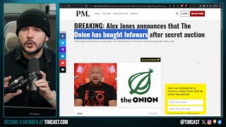 INFOWARS SHUTTING DOWN The Onion Bought Alex Jones Network Jones Launches New Network To Continue [upl. by Scarface858]