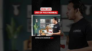 Use of Polynomial in Real Life maths shorts [upl. by Noside444]