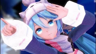 【MMD】YYB式初音ミク「Star Night Snow」 [upl. by Oniskey]